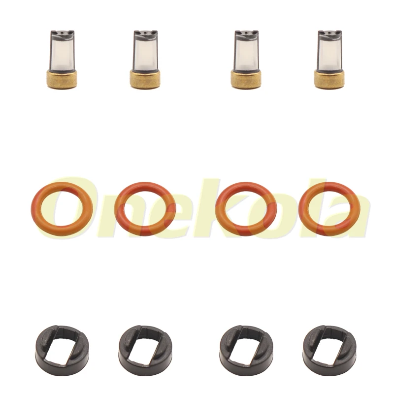 Fuel Injector Service Repair Kit Filters Orings Seals Grommets for 8-13 Toyota Lexus 4.6L 5.7L V8 23250-0S020 23209-0S020