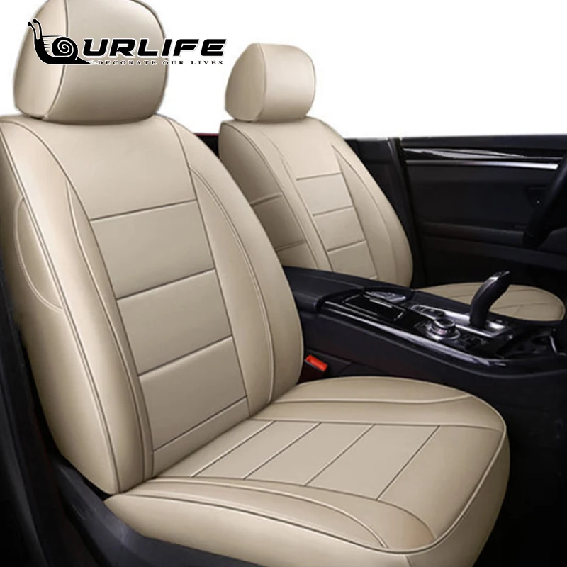 

For Geely Geometric C 2022 2023 PU Leather Car Front Seat Covers High Back Bucket Seat Cover Seat Covers Accessories