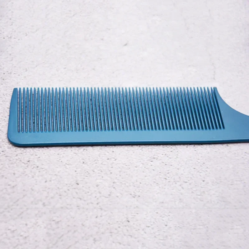 Hair Combs Professional Carbon portable Hairdressing Brush white Color Salon Flattop Hair Cutting Comb Hair Care Styling Tool