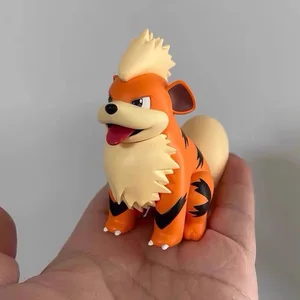 Pokemon Anime Figure Kawaii Growlithe 8cm Action Figure Dekorasi Boneka Mainan Anak GK Patung Koleksi Ornamen Hadiah Anak Laki-laki 12 pertumbuhan penjualan terbaik - №