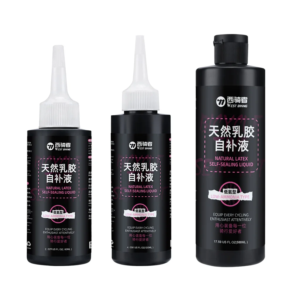 AliExpress West Biking WEST BIKING Natural Latex Tire Sealant Liquid Tubeless Bike Tire Anti Puncture Sealant 60/120/500ml Bicycle Repair Fluid for MBT