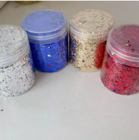 4g Chopped Carbon Fiber Short Cut Forging Color Plastic Pieces For Carbon Fiber DIY