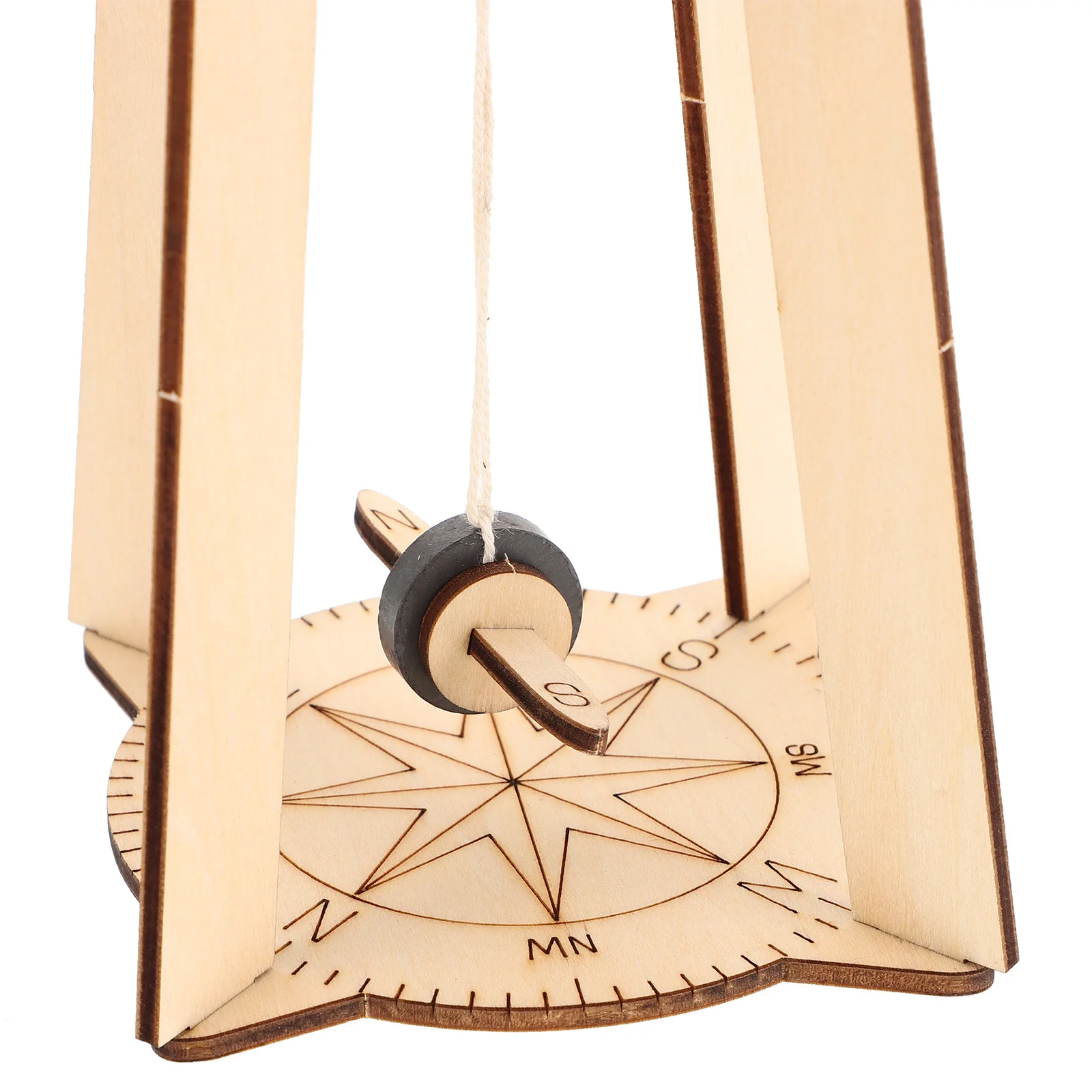 DIY Wooden Floating Compass Kit for Kids Science Experiment 3D Puzzle Building Educational Project Hands on