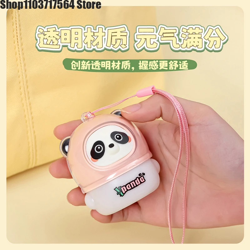 New desktop panda decoration cute atmosphere feeling nightlight girl gift dormitory small object with lanyard