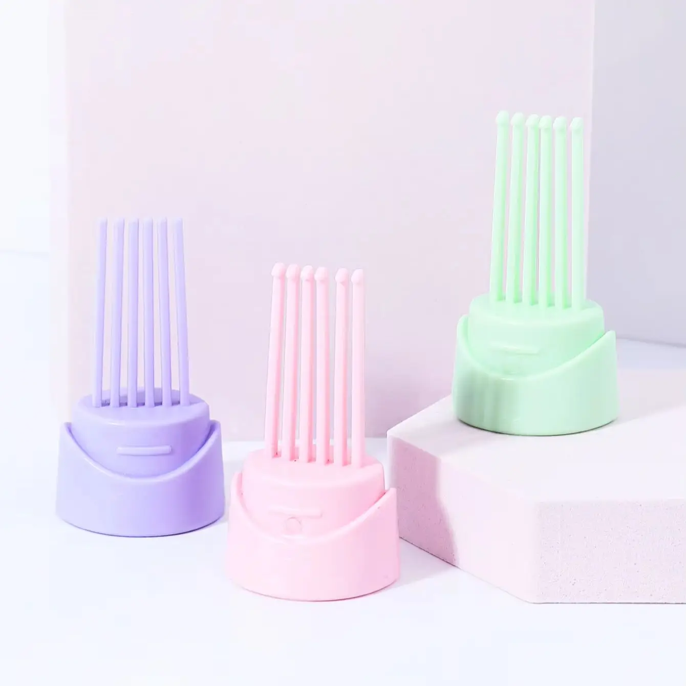 Comb cleaner, professional comb residue mini cleaning claw, comb hair remover cleaning tool, styling accessories