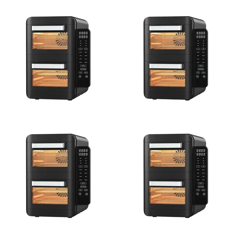 8L Digital Air Fryer with Touch Color Screen Electric Smart Oven for Household