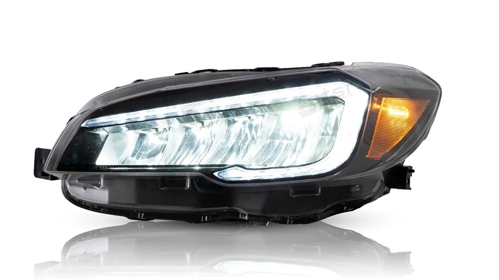 

Модификация сетки отражателя светодиодной фары в сборе для Subaru WRX 2013-2016, автомобильные аксессуары