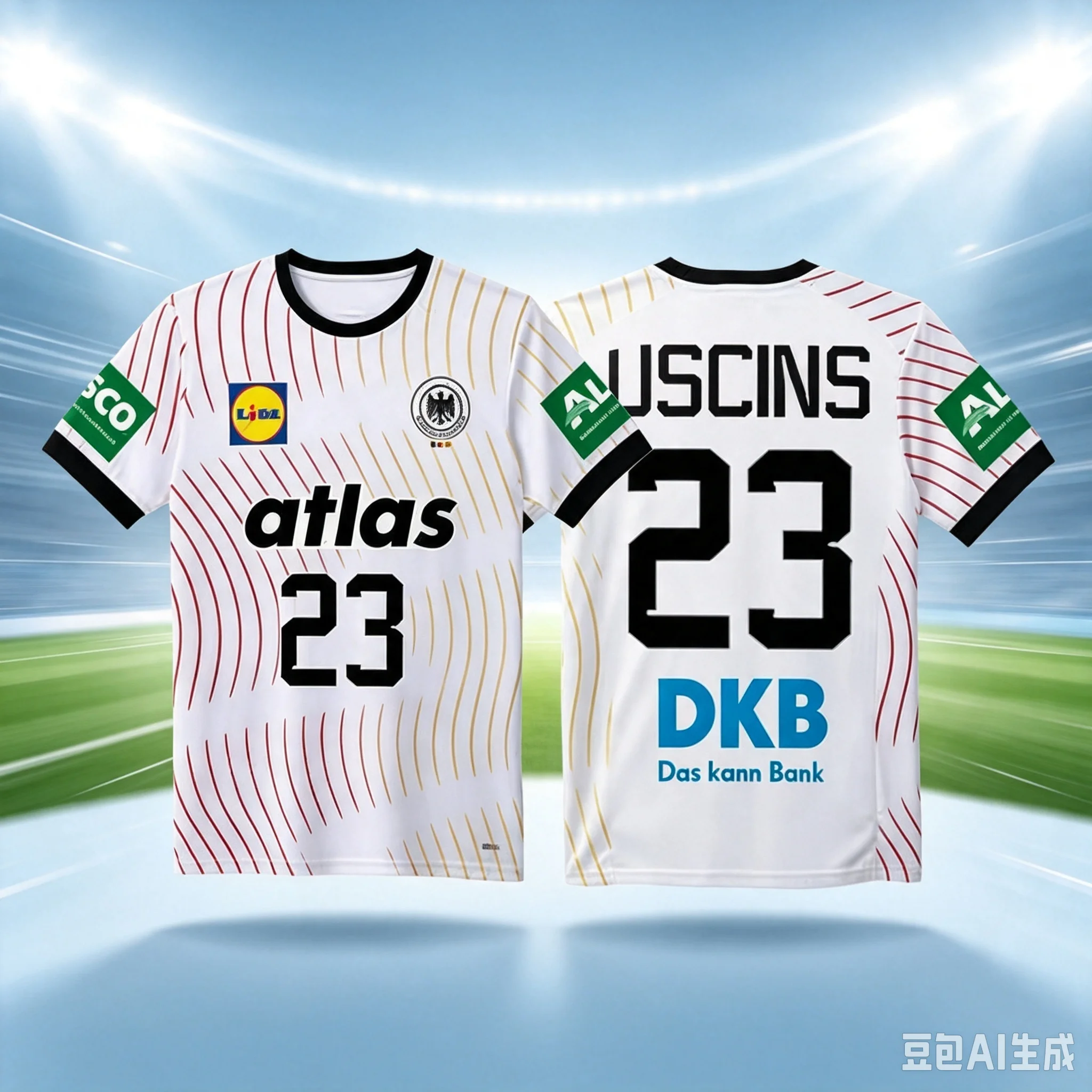 2026 German New Dhb Handball Jersey T-Shirts Quick Drying Breathable Sportswear Short Sleeved Men's Outdoor Fitness Casual Tops
