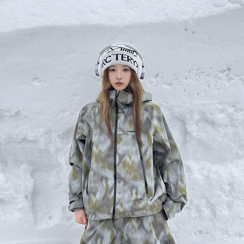 All Weather Ski Snow Suit Set New Thickened Thermal Anti‑Snow‑Leak Professional Snow Sports Clothing