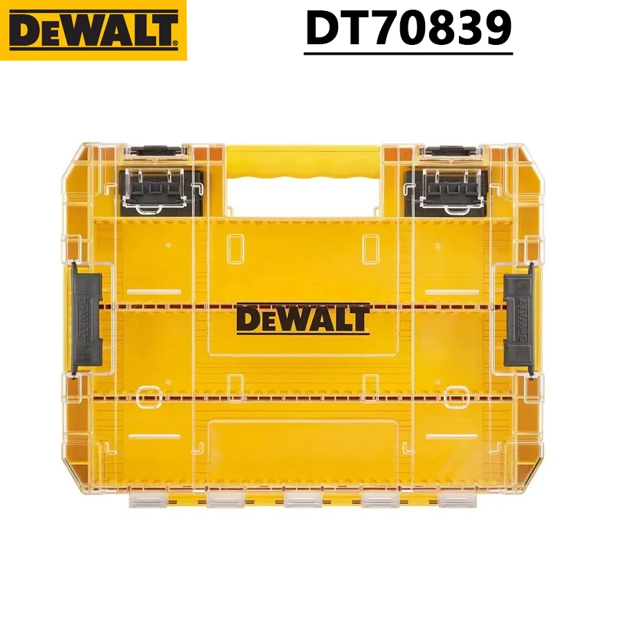 Imagem -05 - Dewalt-case Resistente para Chave de Fenda Bit Parts Caixa de Armazenamento Case Vazio Acessórios da Ferramenta Elétrica N542474 Dt70839