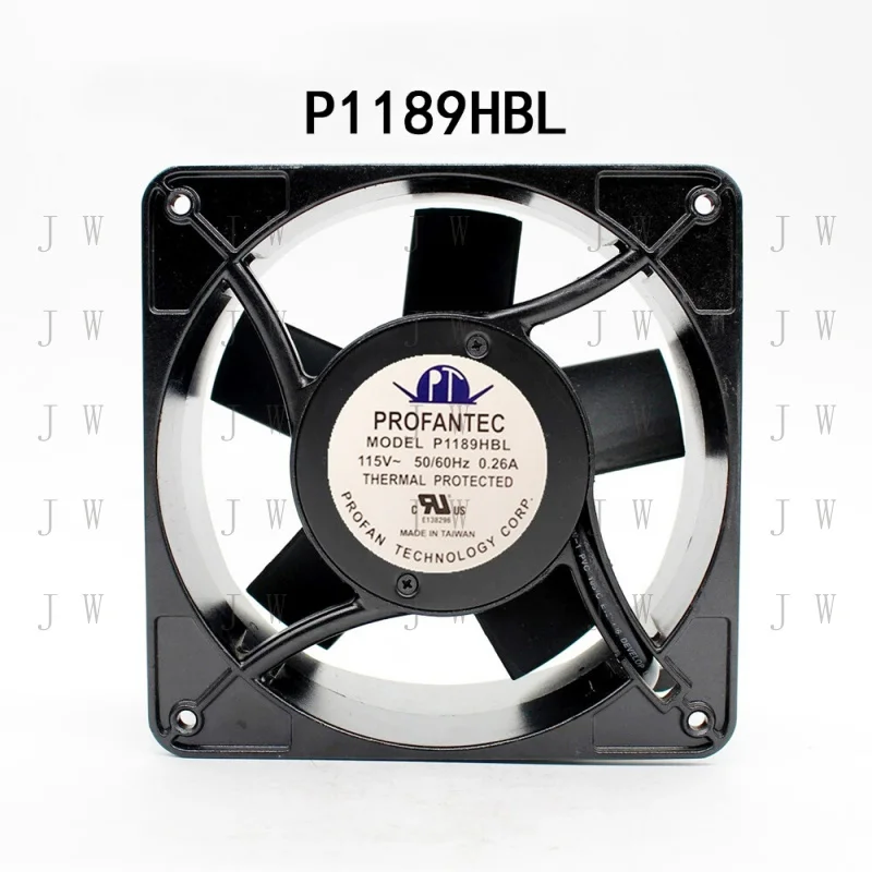 DDW  for PROFANTEC P1189HBL 115VAC 0.26A 50/60Hz 176*176*89mm Durable Silent Cooling Fan