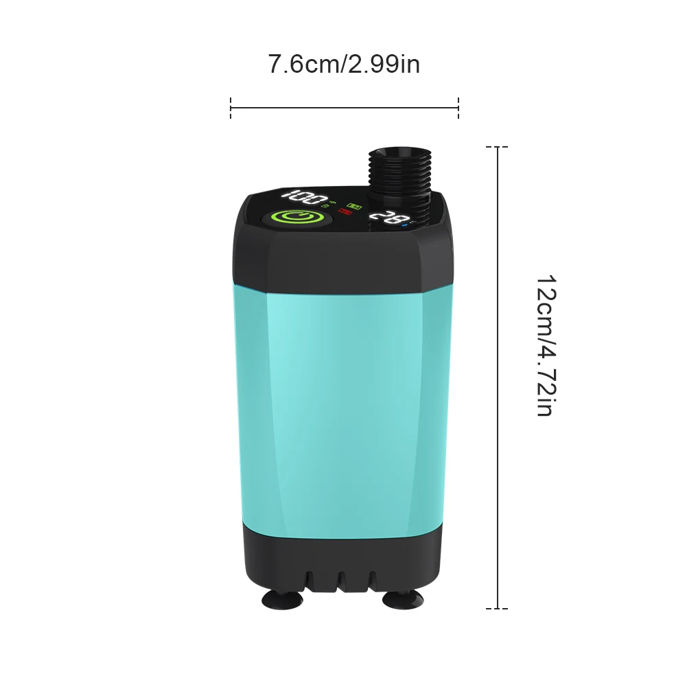 Camping Shower IPX7 Waterproof Outdoor Shower with 6000mAh Rechargeable Battery for Camping Hiking Backpacking Beach Pet Bathing