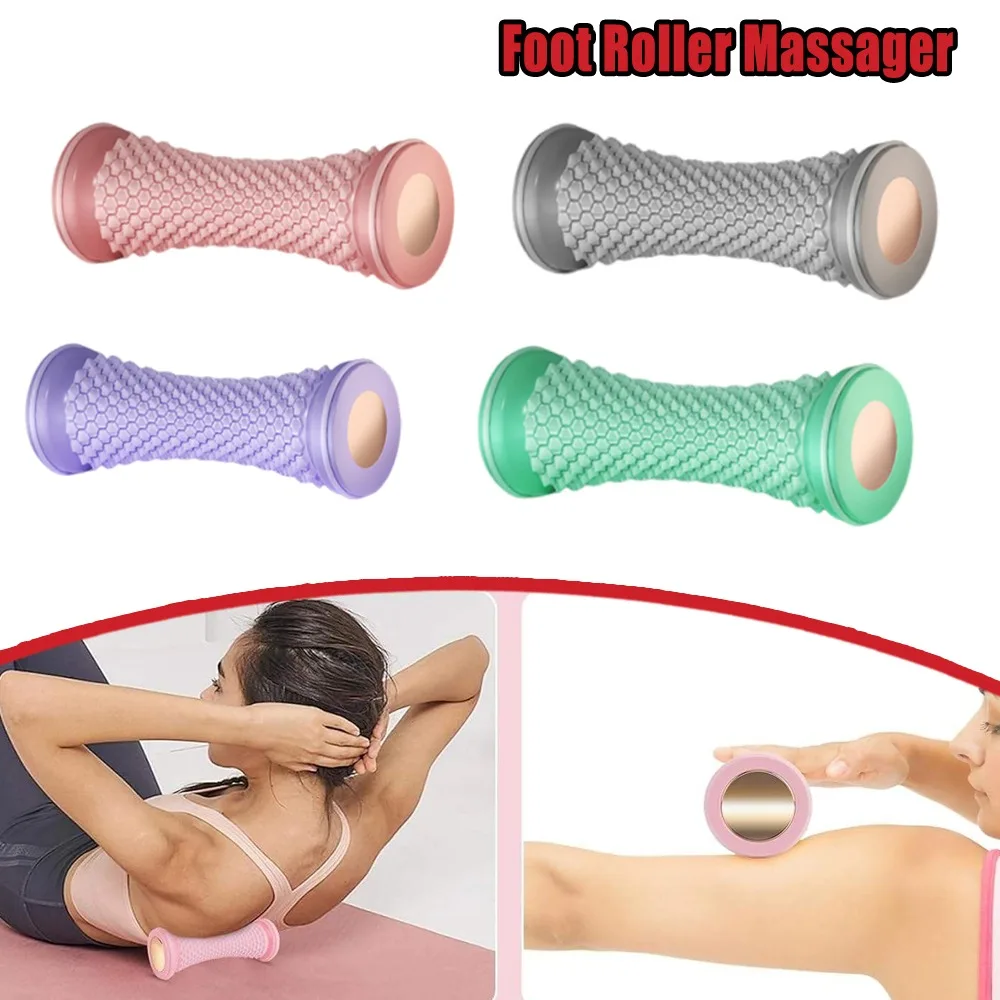 Ergonomic Foot Massage Roller PP TPR Material Non Slip Deep Tissue Massager For Plantar Fasciitis Foot Arch Leg Care Tool