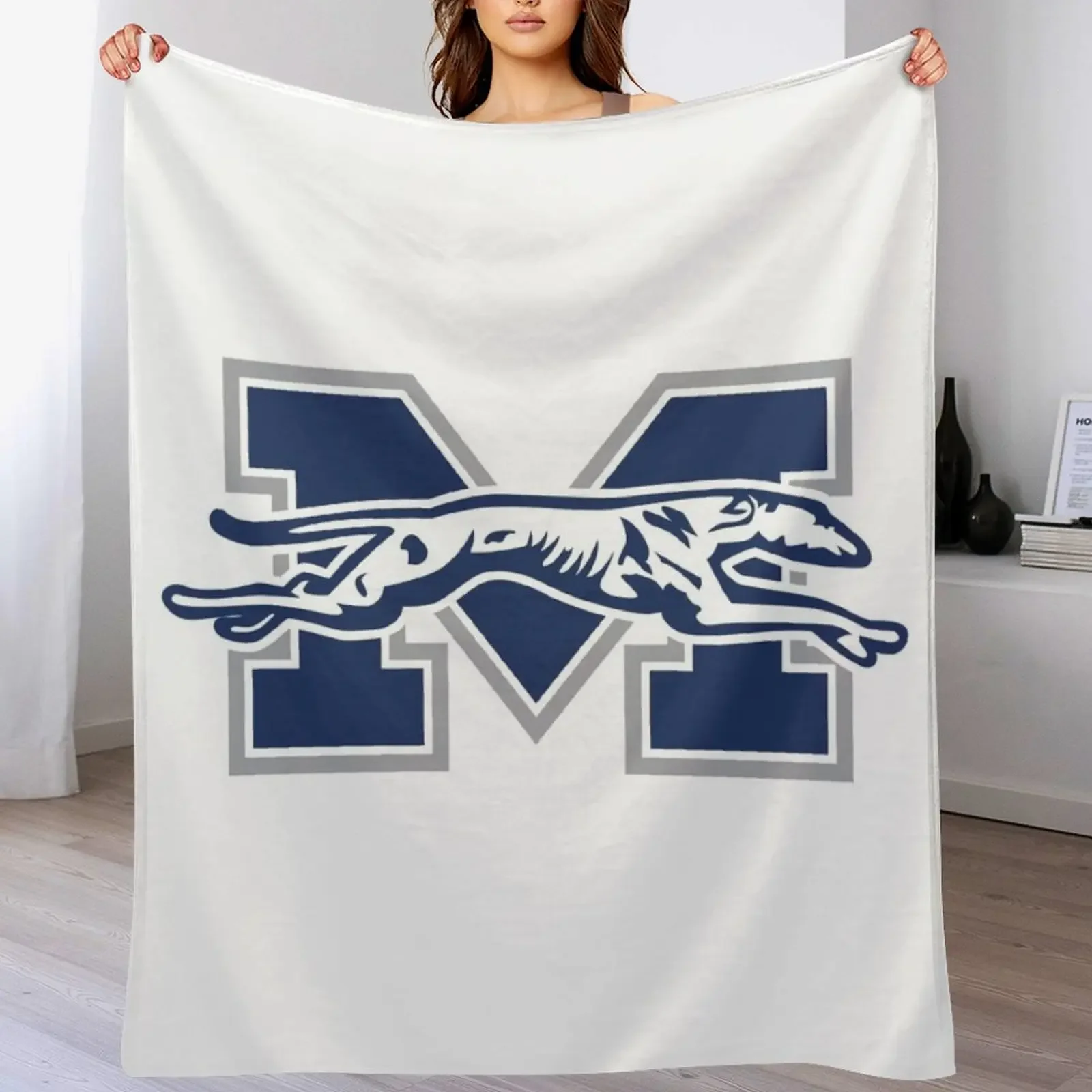 

Moravian College greyhounds Throw Blanket Comforter Decorative Sofas Soft Plush Blankets