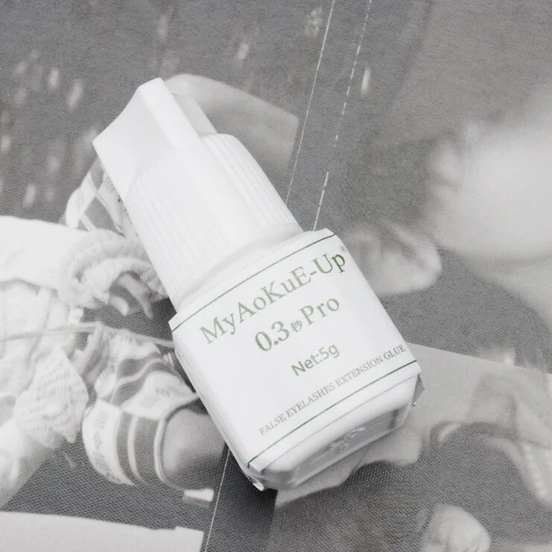 Colle professionnelle pour faux-cils, 5ml, 0.3 secondes, séchage rapide, forte, Extension de cils, adhésif, outil de maquillage