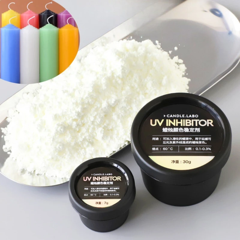Candle Color Stabilizer Manual Additive for Coloring Candles To Prevent UV Rays and Fading Auxiliary Raw Material for Production