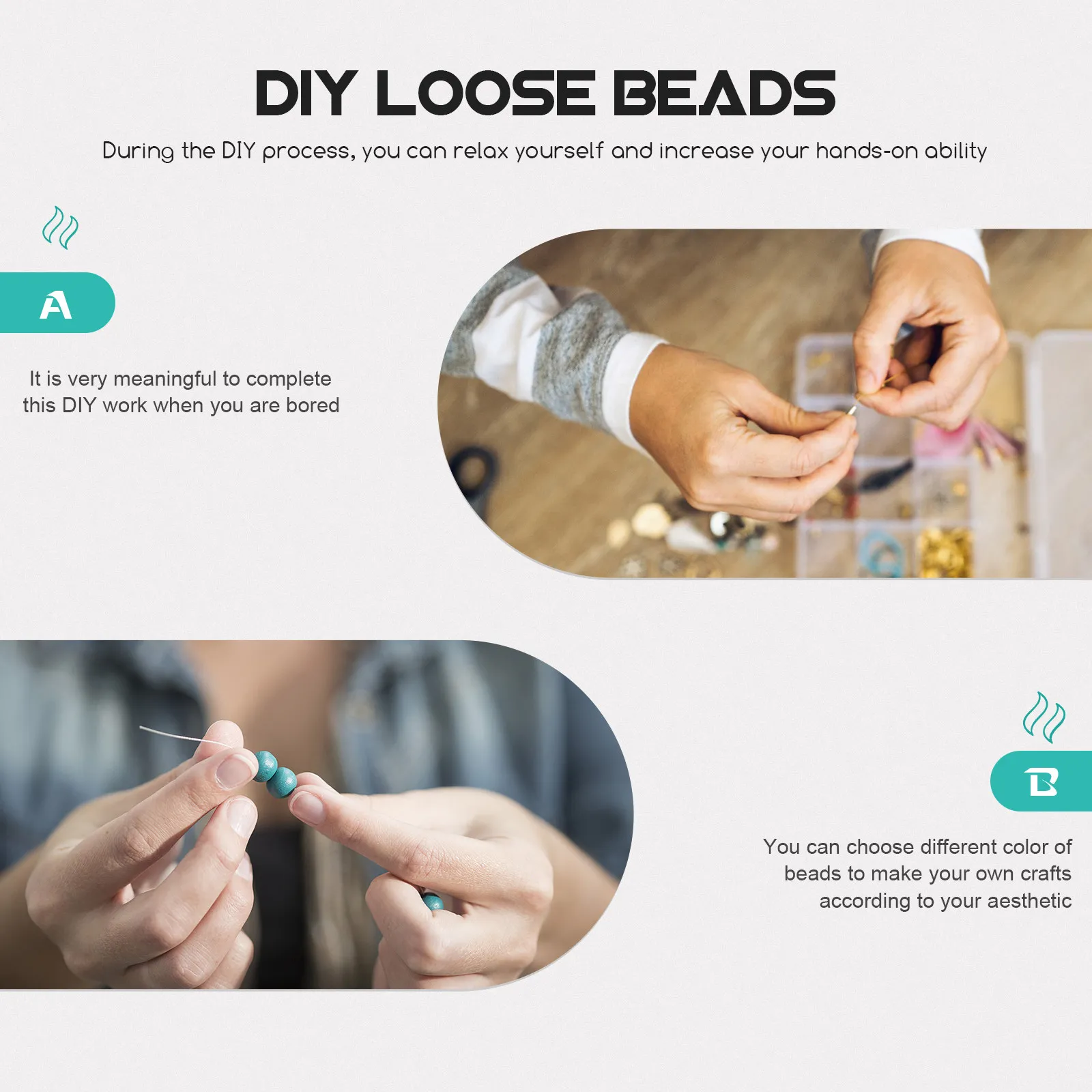 

Набор для изготовления браслетов ручной работы: стеклянные бусины, цветные разделительные бусины, оптовая партия, аксессуары для DIY украшений, материалы для рукоделия