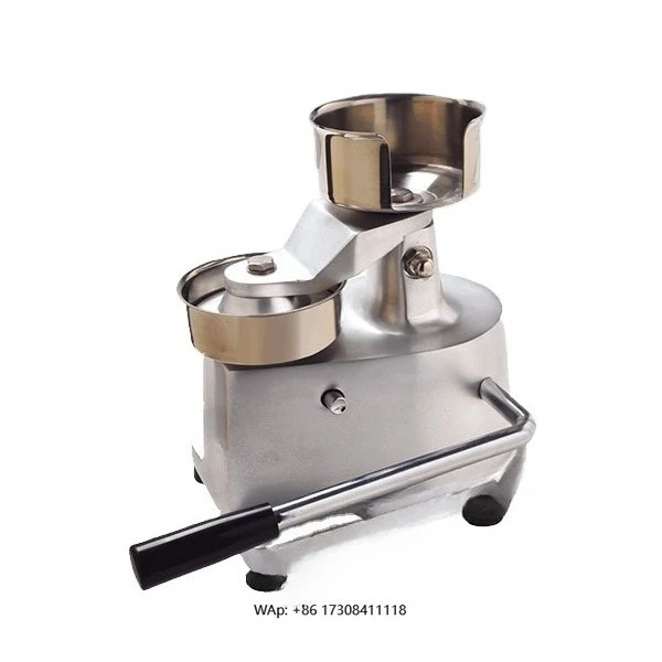 

130Mm Manual Burger Pie Machine Commercial Kitchen Burger Pie Machine