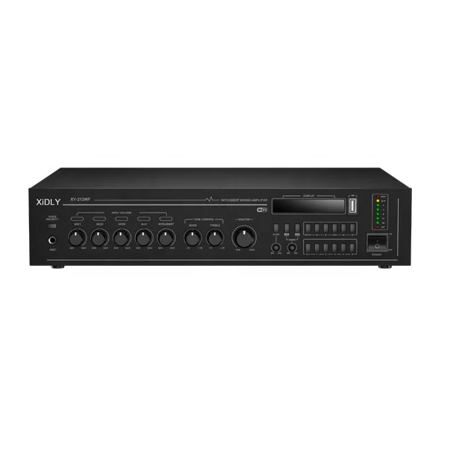 

CE RoHS Certificated Integrated Mixing Pa System Public Address Amplifier With WI-FI Receiver