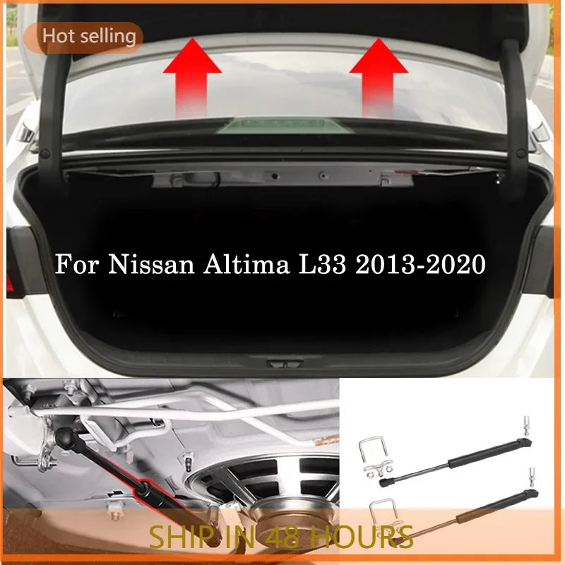 For Nissan Altima L33 2013-2018 19-20 Car Rear Door Trunk Box Support Hydraulic Rod Strut Spring Bars Shock Bracket Accessories