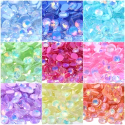Mocha Opal Glitter Crystal Non Hotfix Rhinestones Flatback Strass стразы Nails Crystals Diamond For Nail Art Nail Charms vestido