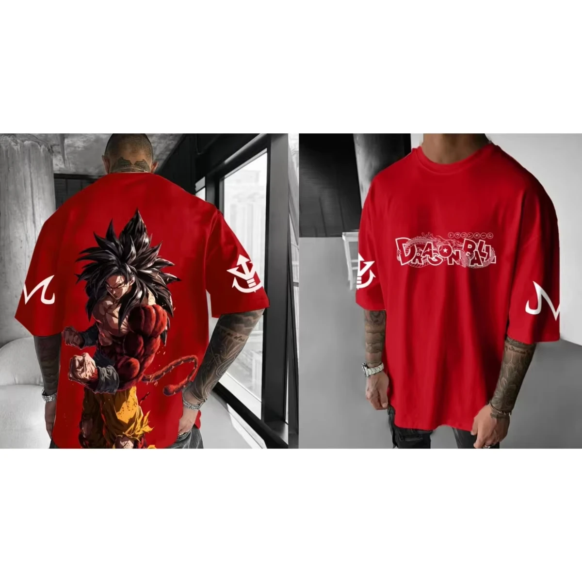 لعبة دراغون بول العصرية عناصر ساخنة سوبر سايان أنيمي تي شيرت مطبوع الرجال والنساء الصيف المشتركة الطرفية الرجعية القمم المد #5