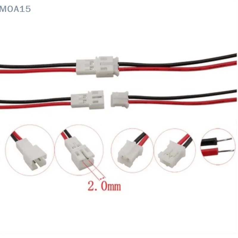 Micro jst ph 2,0 2p 3p 4p 5p 6-poliger Stecker mit Kabel