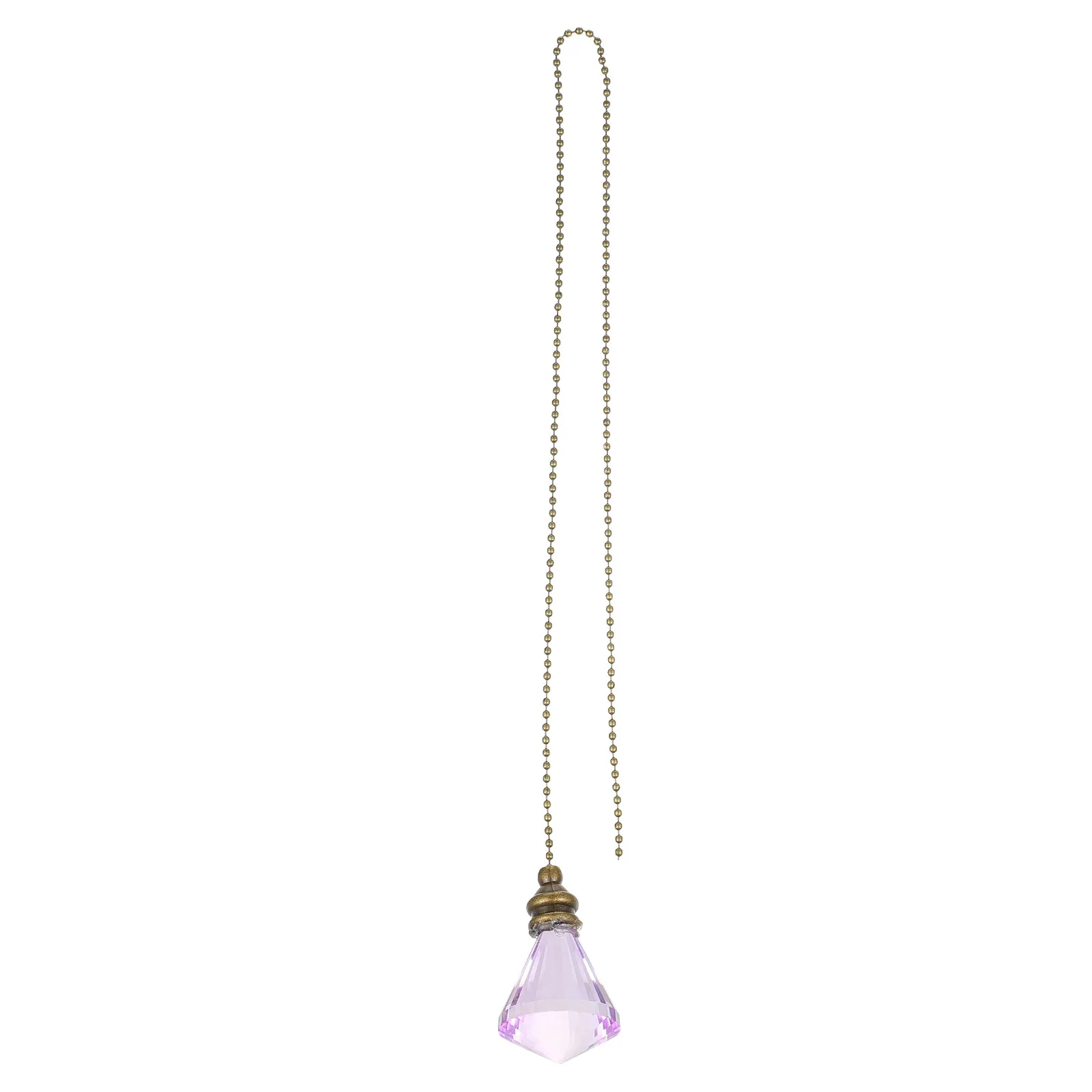 Crystal Pendant Lamp Hanging Ornament Garden Backyard Terrace Decor Prism Reflector Sunlight Rainbow Effect Window Balcony