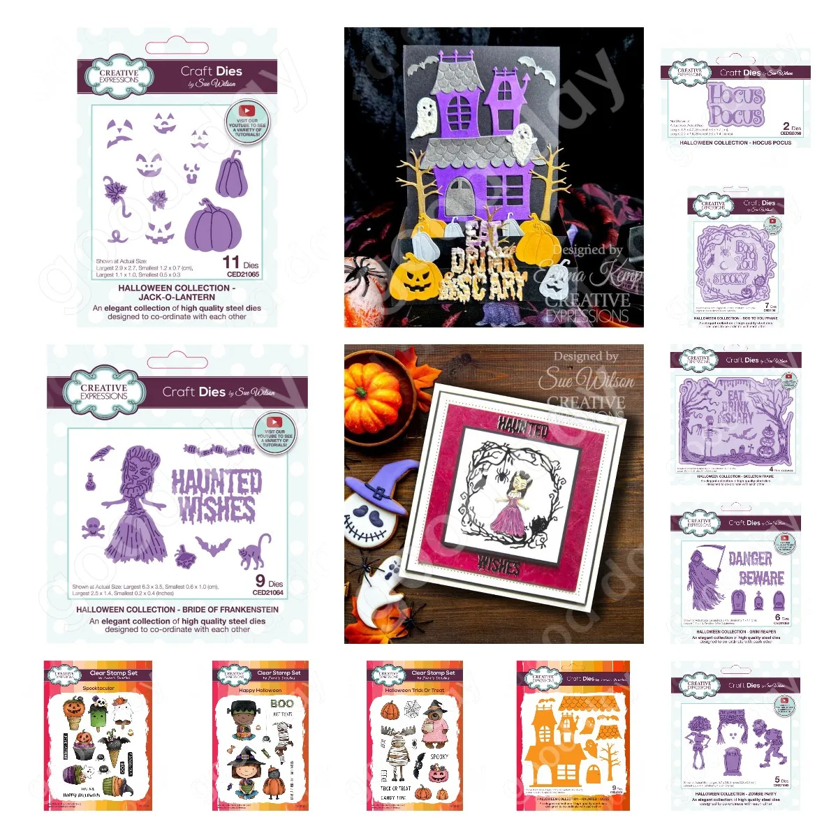 Halloween Pumpkin Zombie Party Bride of the Dead Metal Cutting Dies and Stamps Scrapbook Journaling Decor DIY Greeting Cards new