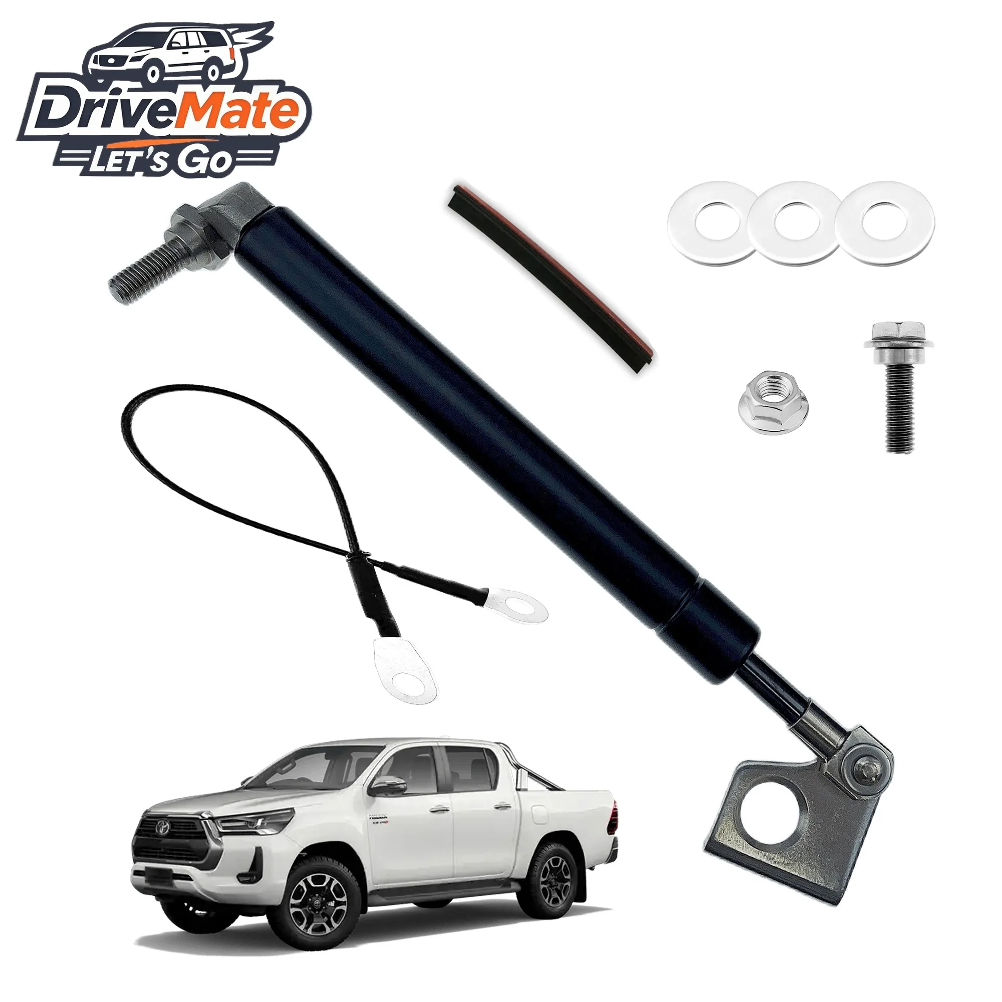 

For Fit to TOYUTA HILUX SR SR5 ROGUE 2021-2022 Automotive Gas Strut Lift Suspension Parts Tailgate Assist