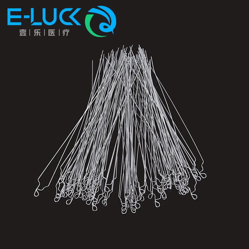 

100 Pcs/Bag Dental Orthodontic Wire Stainless Steel Lingual Retainer Wire Flat Twist For Orthodontics