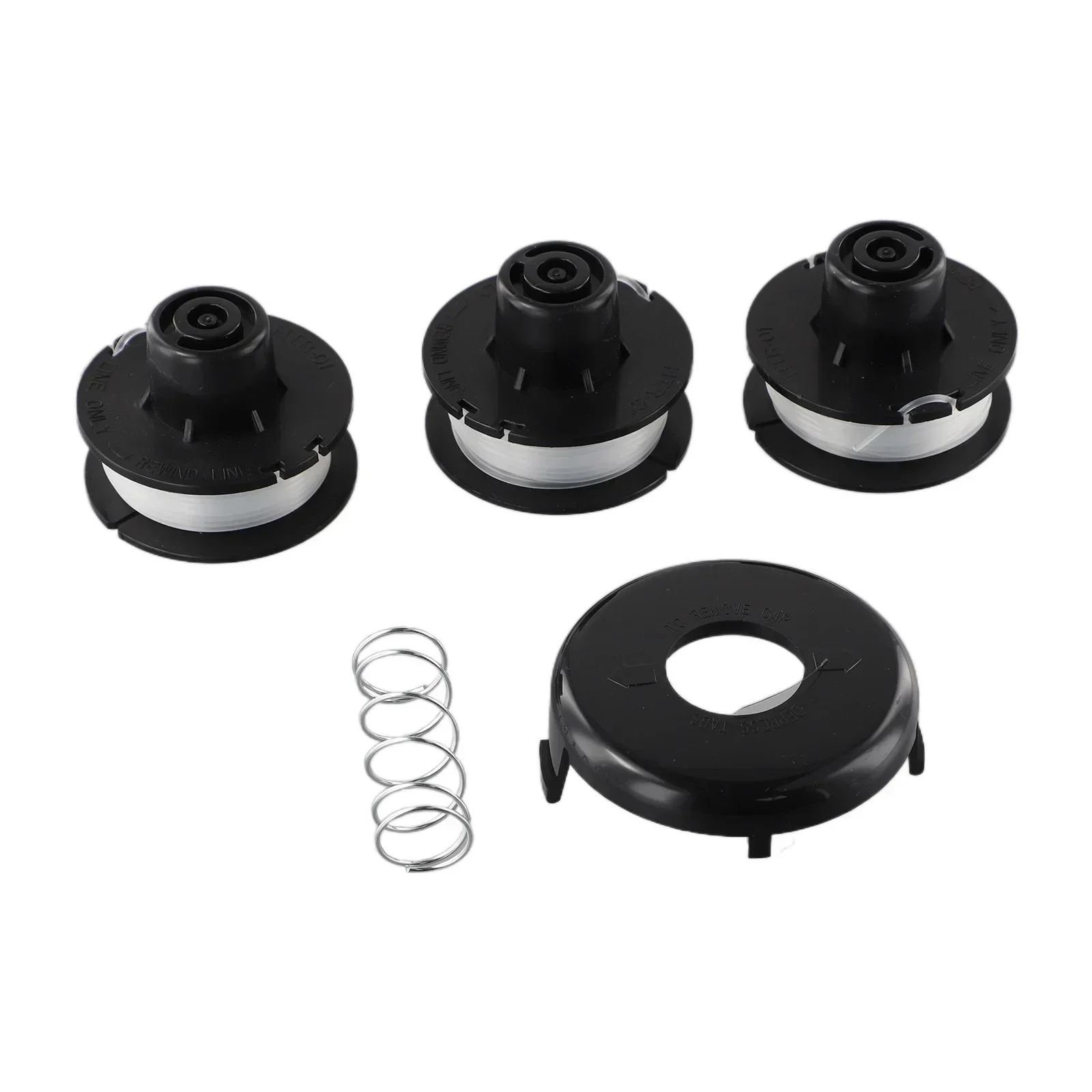 

Replacement Spools Trimmer Spool For 10" - 15" Trimmer Garden Tools Parts Spring And Lid String Trimmer Parts