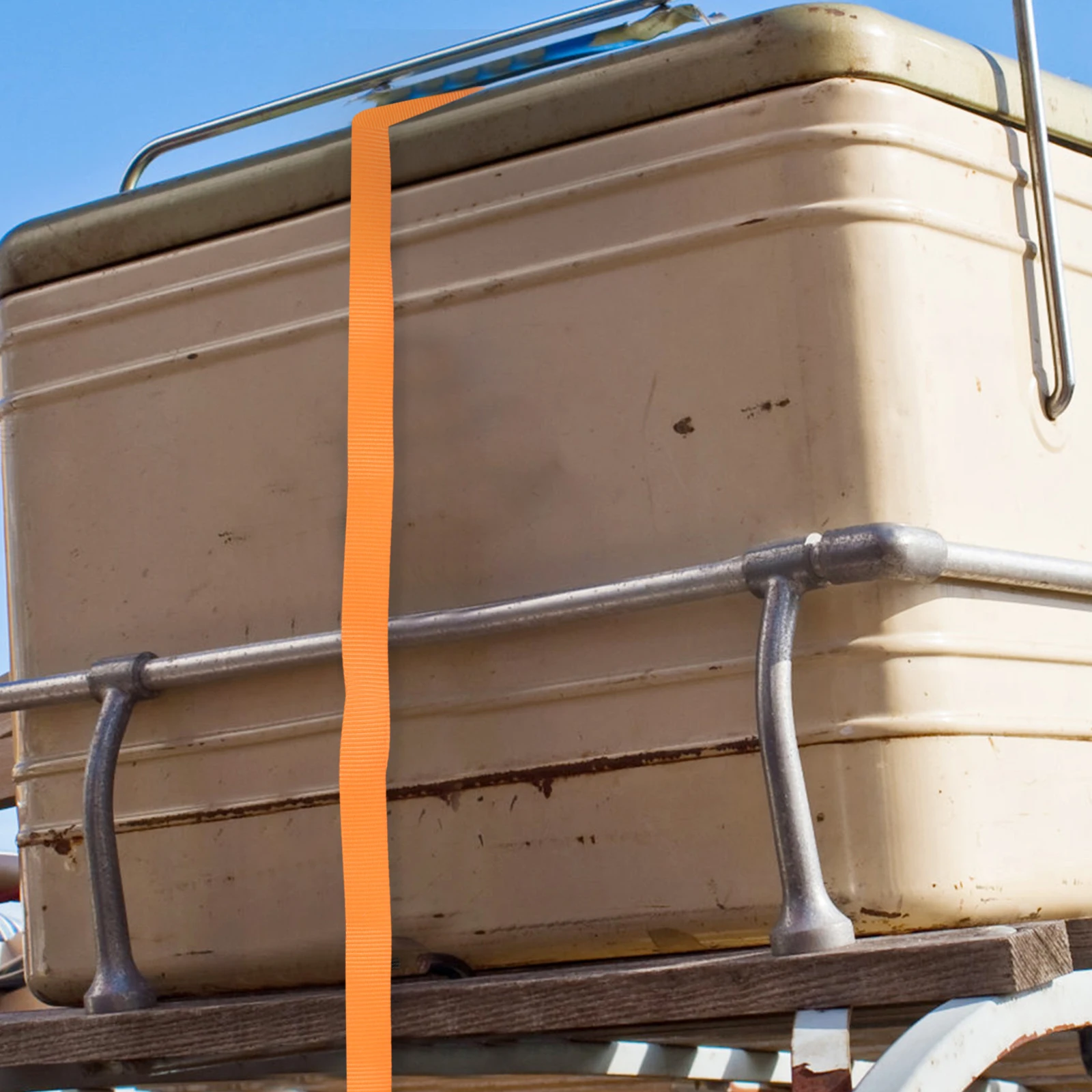 

Cargo Ratchet Strap Heavy Duty Lashing Belt Tie Down for Truck Construction Agriculture Durable Fixing Fastener