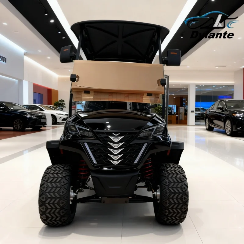 سعر الجملة 2 مقاعد 5KW Motor Club Car عربة جولف كهربائية مع CE DOT مع أداء فائق وأحدث التقنيات #4