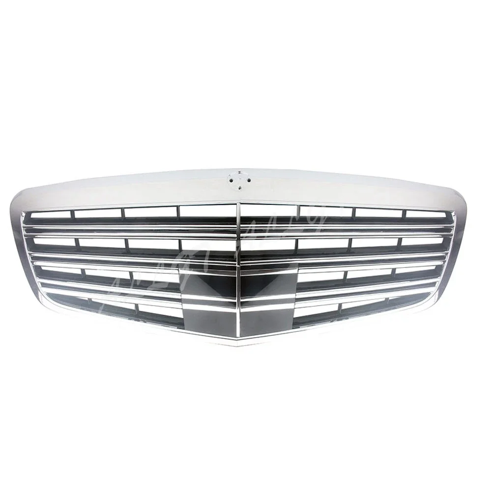 Dla Mercedes Benz W221 s-class S320 S350 S450 S500 S63 S65 cztery drzwi 2009-2013 przedni wyścigi środkowy Grill Facelift zderzak Grill