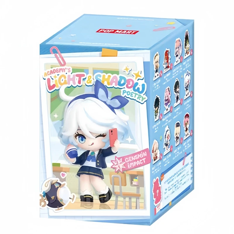 Neue Bestseller Original Popmart Genshin Impact Frohes Neues Jahr Q-Serie Handgefertigte Überraschungs-Blindbox Dekoration Sammlerstücke Geschenke