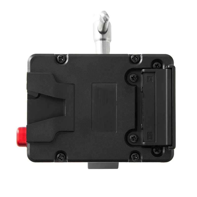 Mini Nano V-Lock Mount Battery Power Supply Adapter Plate With Plier Clamp For Mini V-Mount Battery Replacement Accessories