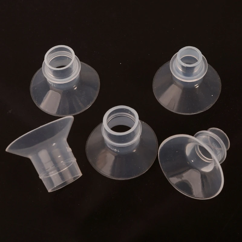 Flange Insert with Silicone Diaphragm DuckbillValve Wearable Breast Flange Insert 13/15/17/19/21mm for S12