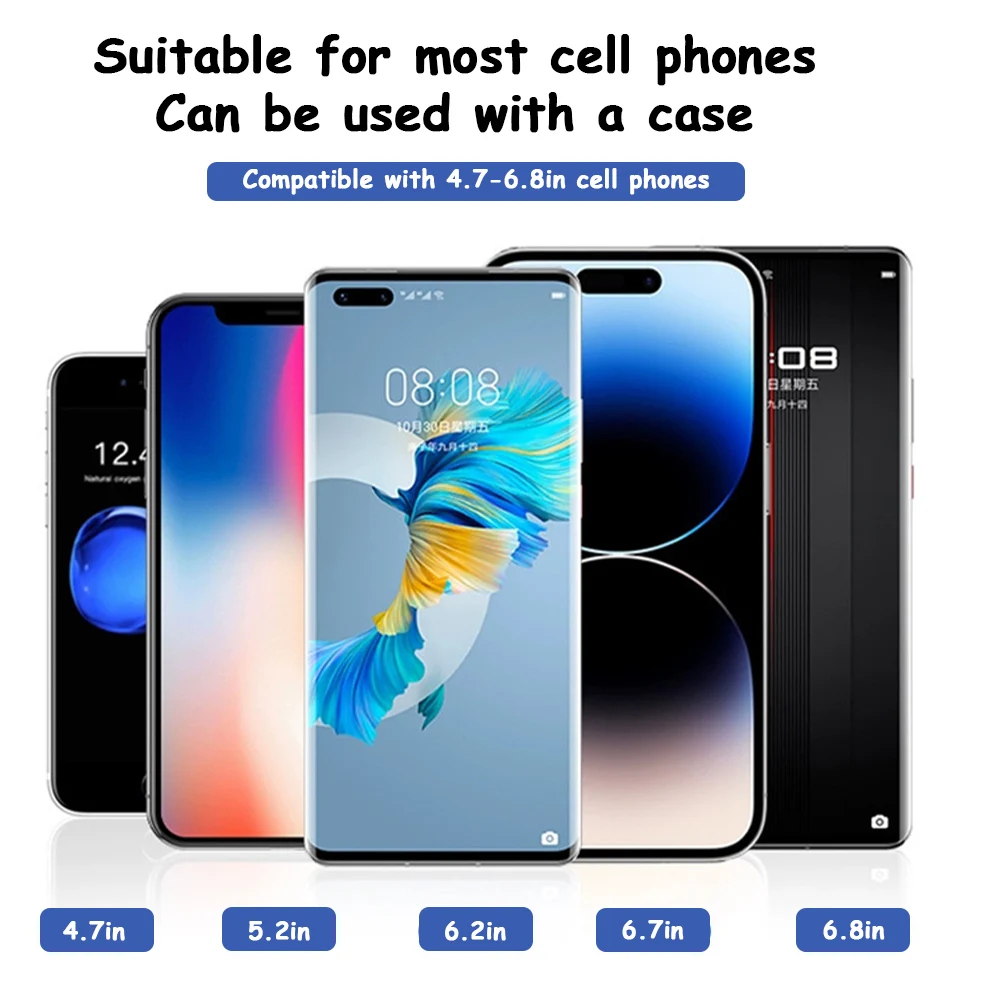 Multifunktionaler Auto-Sonnenblende-Telefonhalter 360° ° Rotierende universelle Handy-Unterstützung für iPhone Samsung Android – Detail 10