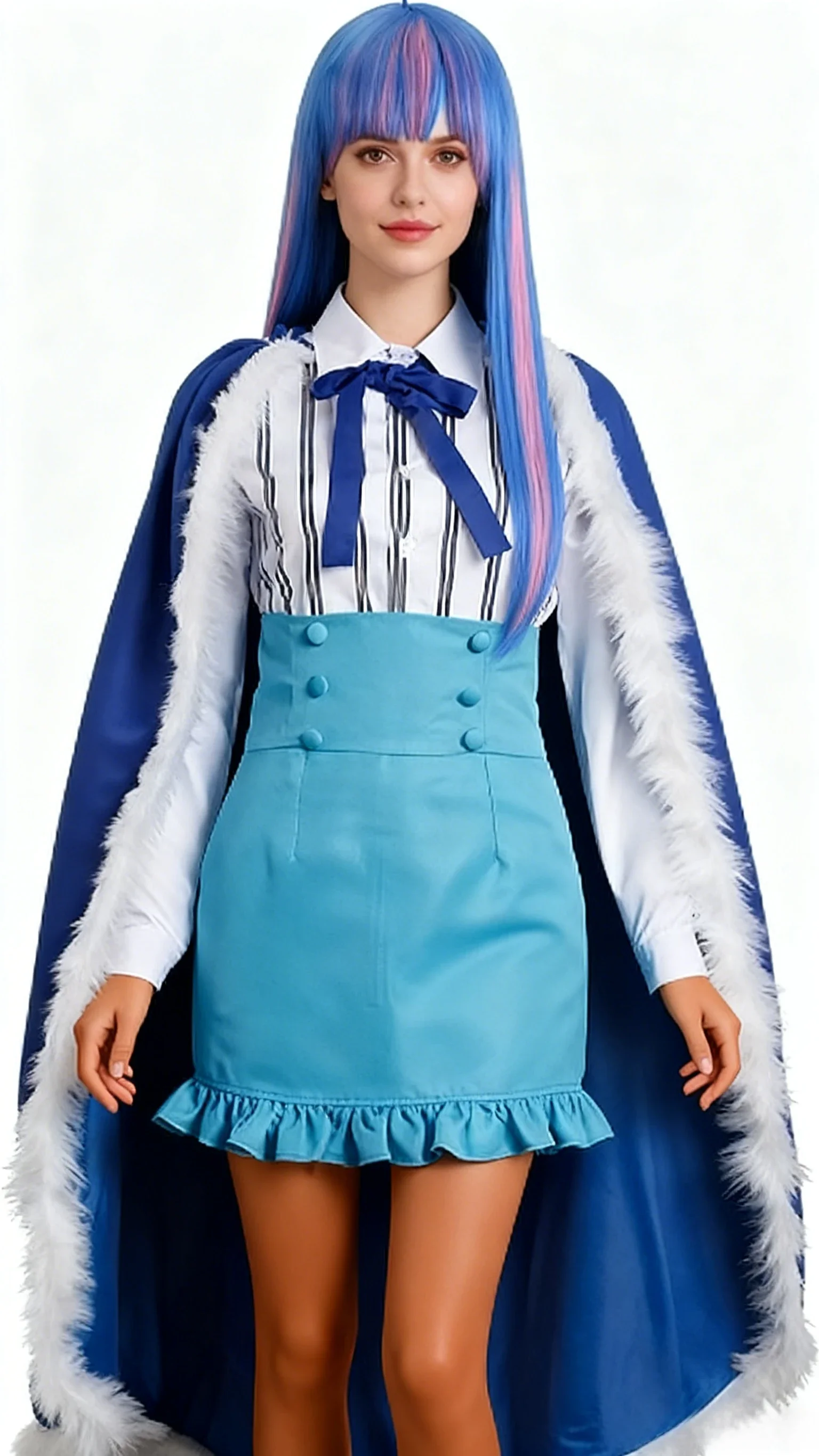 

Anime Ulti Cosplay Costume Hyakuju Kaizokudan Tobiroppo Jacket Robin Perona Snake Ji Hankuk Ulti Coat Wig Role-playing Costume