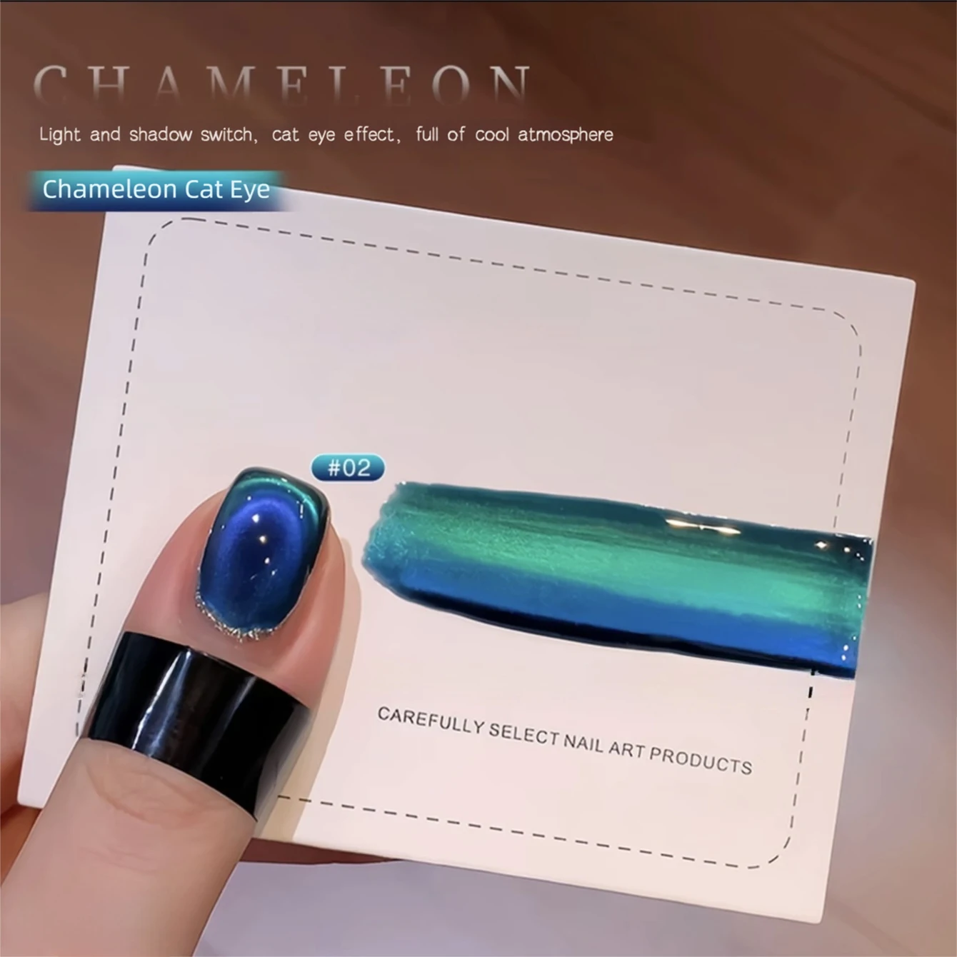 MIANEL Chameleon Serie Katzenauge Nagelgel 2026 Selbstnivellierendes Super Glänzendes Dual-Light UV-Nagelgel für Professionelle Anwendung