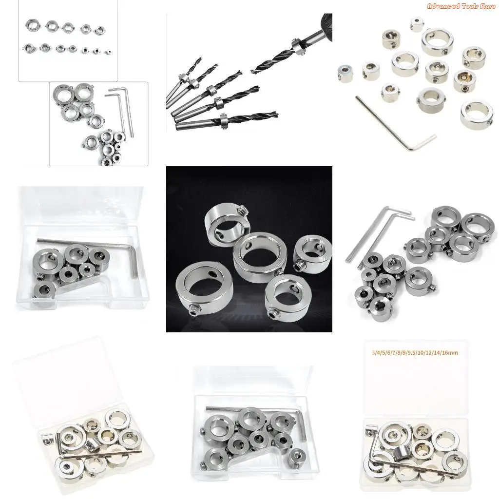 Drill Bit Limit Ring Optical Bit Locator Limiter Positioning Ring Stainless W91B