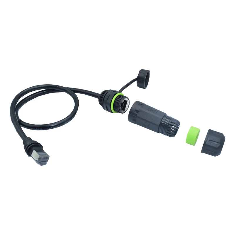 50 CM Starlink Ethernet Adapter Gen 3/Mini,Starlink Mini Cable Extension to RJ45 Coupler IP68 Waterproof for Dish and Route