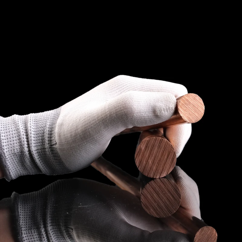 

T2 Copper Rod Red Round Bar Solid Pure Electrode Mold Discharge Cylinder Striking Tool