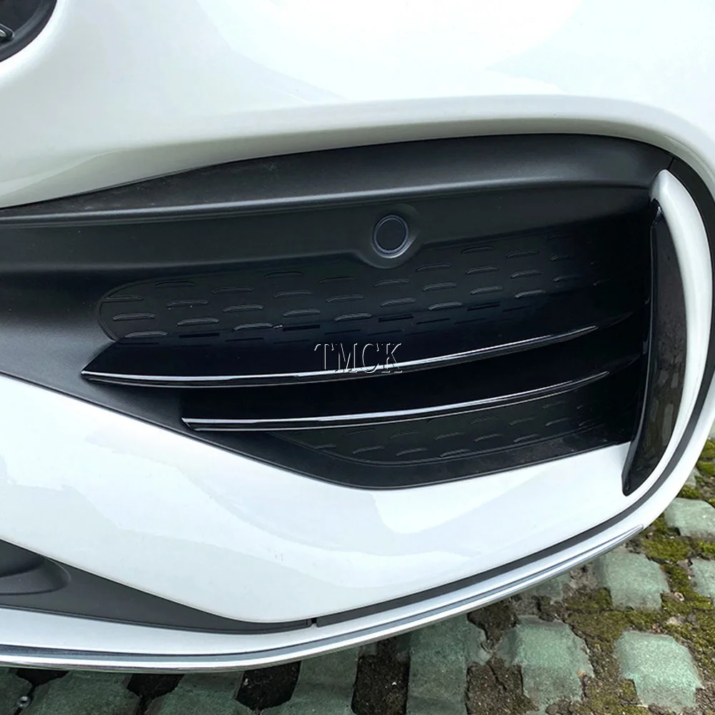 For Mercedes Benz C Class W206 C200 220 260 300 AMG C43 2022-2026 Car Accessories Front Bumper Fog Lamp Grill Strip Trim Cover