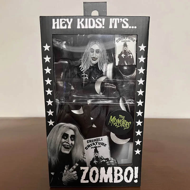 

NECA 56092 Фигурка Мюнстеров Zombo Фигурки Фильм Роб Зомби 8 дюймов Аниме Периферийная модель Кукла Орнамент Подарок Оригинал