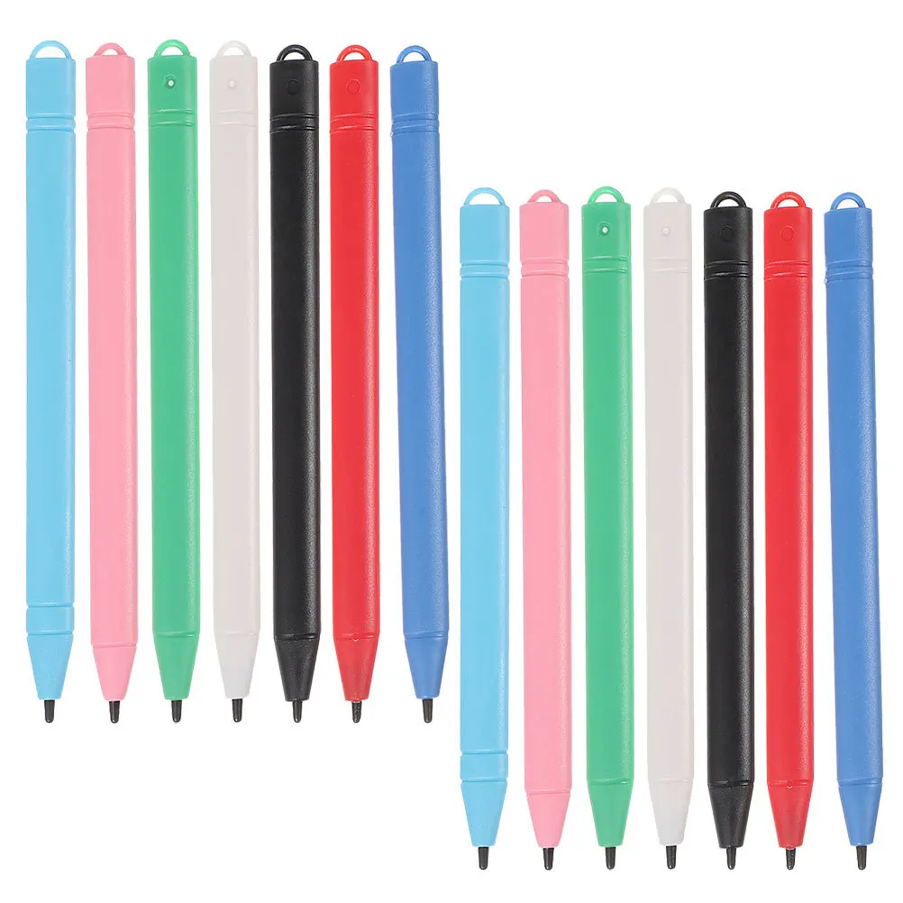 

14 шт., набор стилусов для доски для рисования, планшета, ЖК-экрана, универсальная многоразовая ручка для словарного запаса, математической практики