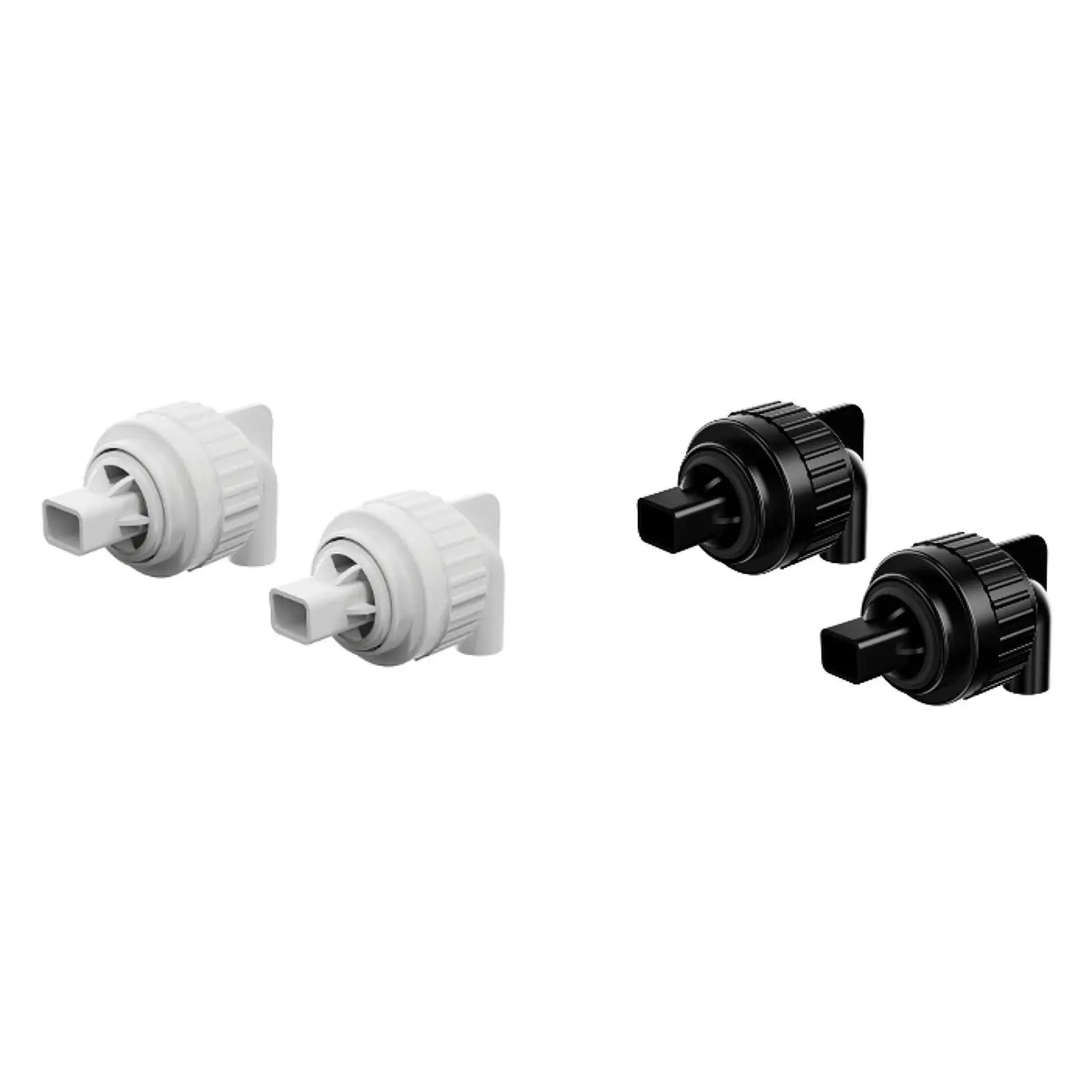 

2 Pieces Aquarium Duckbill Nozzle Connector Rotating Aquarium Accessories