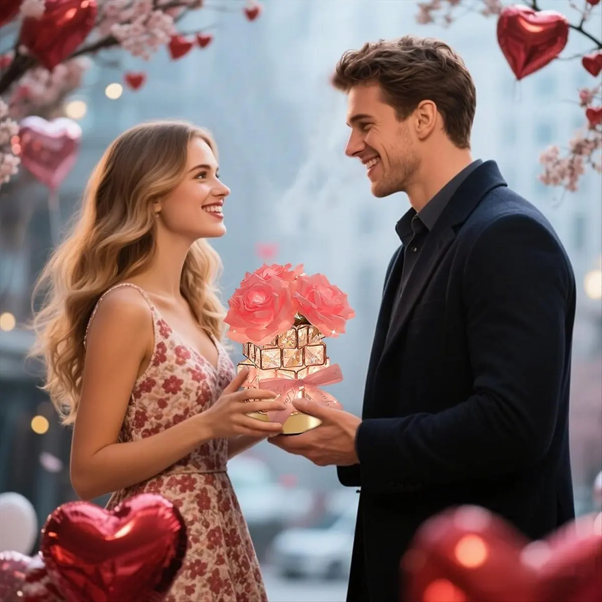 ccnim-ローズランプ-3色無段階調光-バッテリー駆動-小型ナイトライト-充電式コードレスタッチテーブルランプ