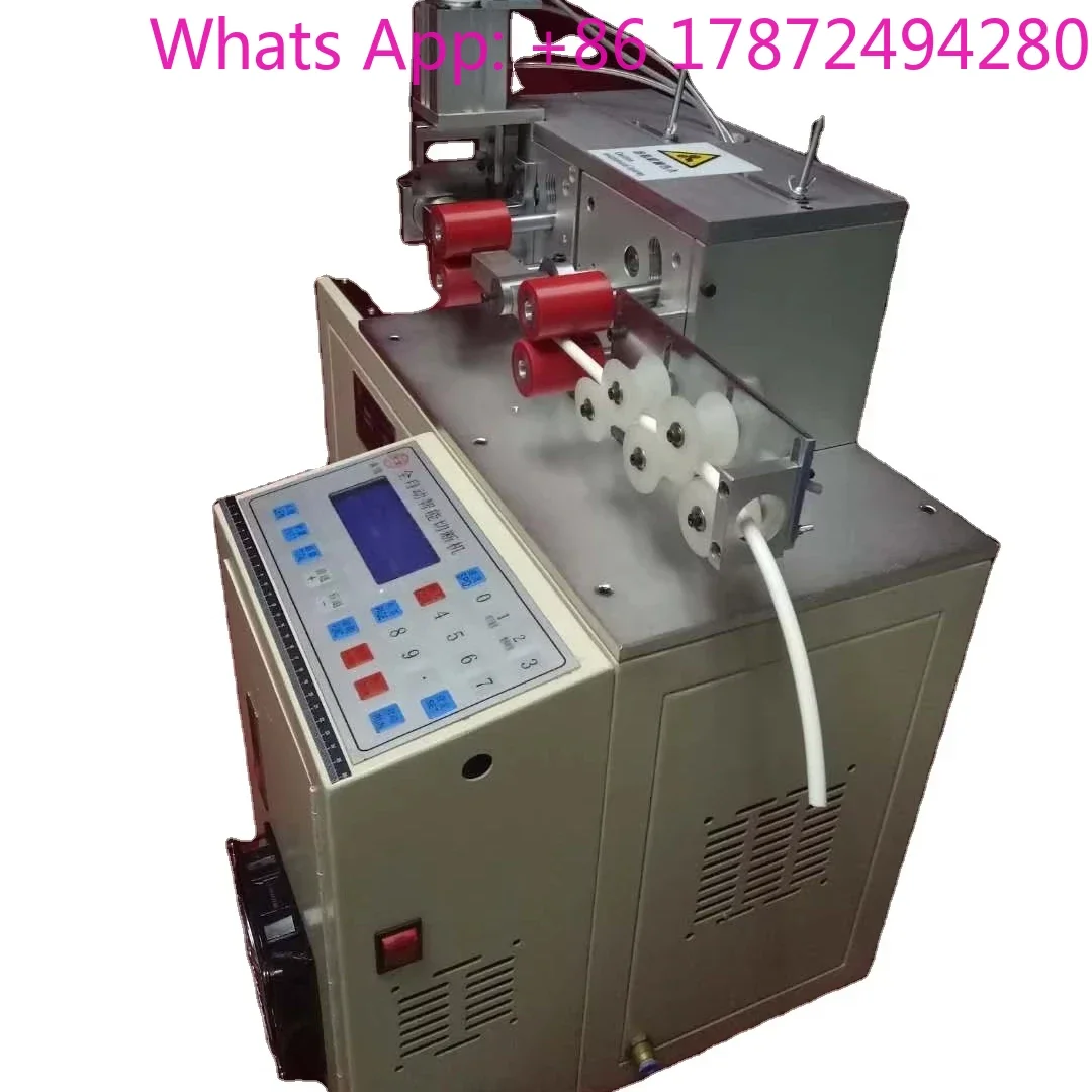 PVC Corrugated Pipe Cutting Machine Shrink Tube Hose Rubber Cutting Machine Automatic Hard Plastic Cutting